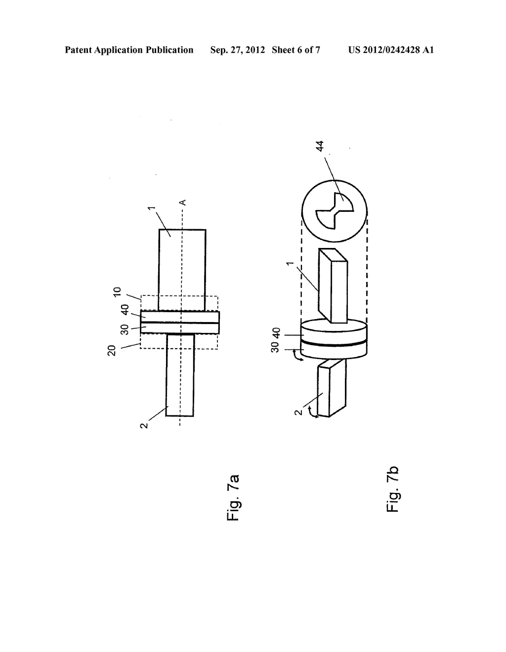 ROTARY JOINT FOR JOINING TWO WAVEGUIDES - diagram, schematic, and image 07