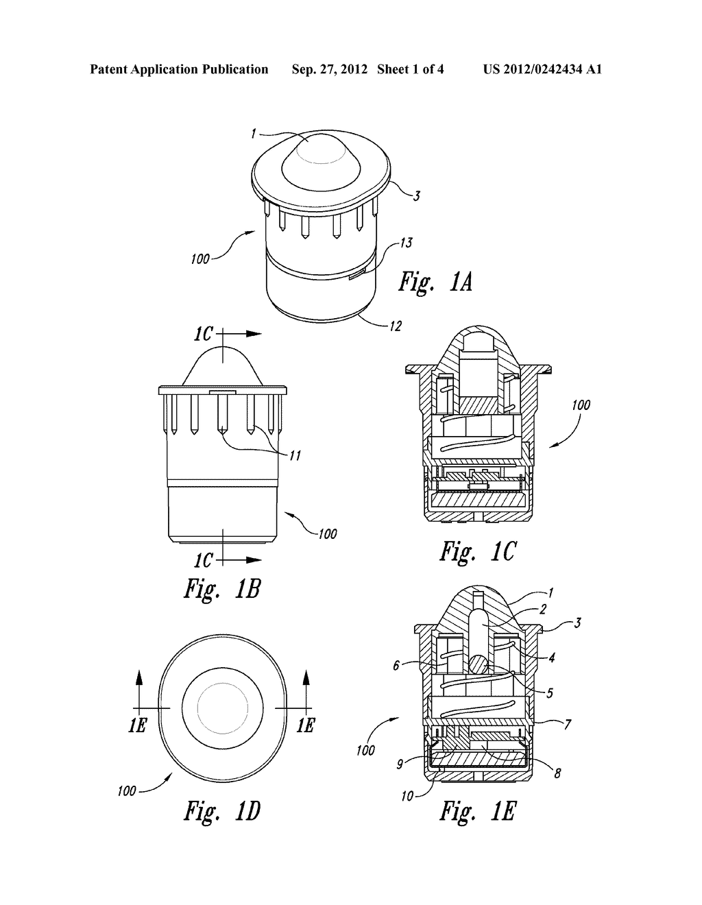 COMPACT WIRELESS RECESSED SENSOR WITH PLUNGER SWITCH - diagram, schematic, and image 02