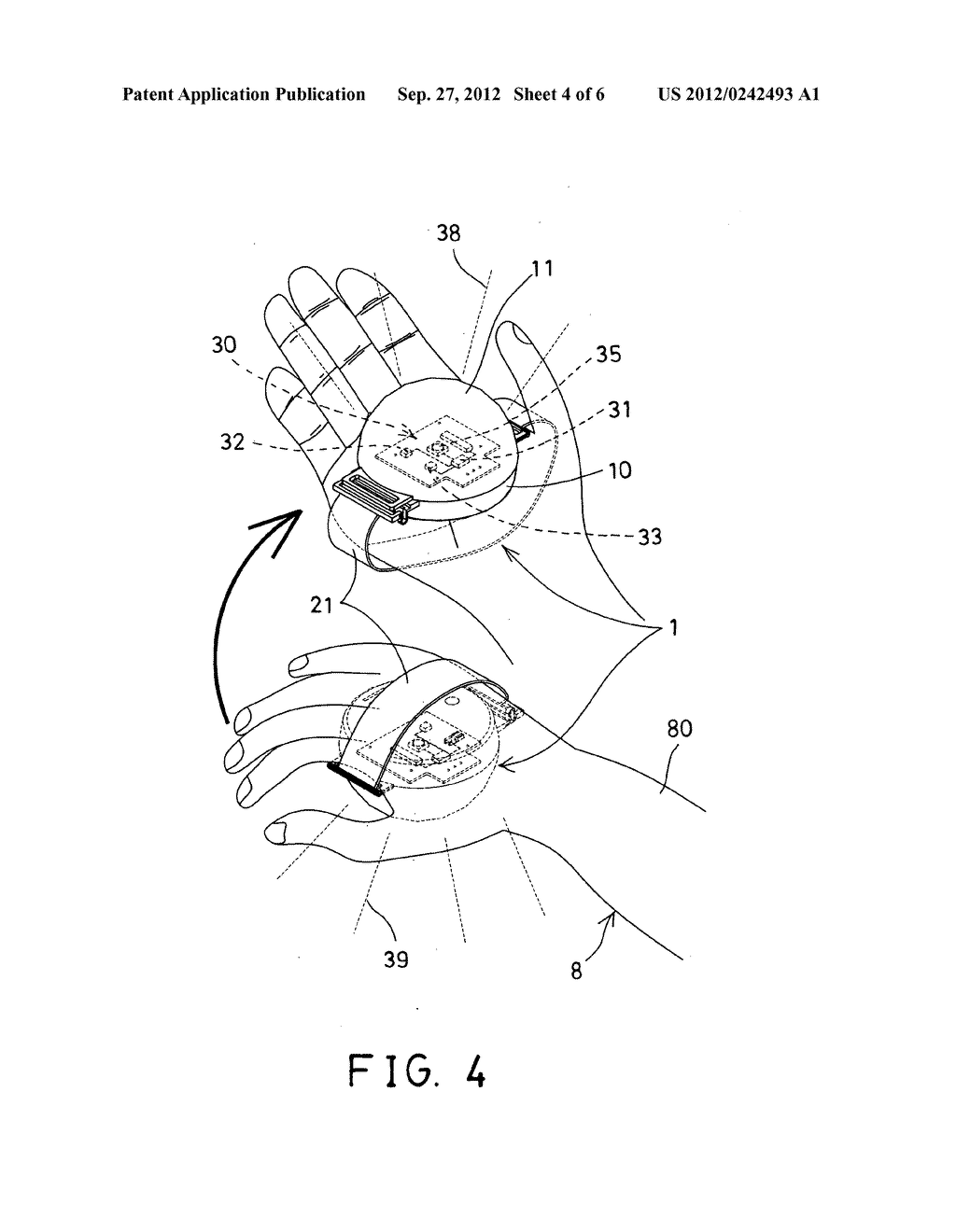 Movement responding device for mobile object - diagram, schematic, and image 05