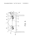 Movement responding device for mobile object diagram and image