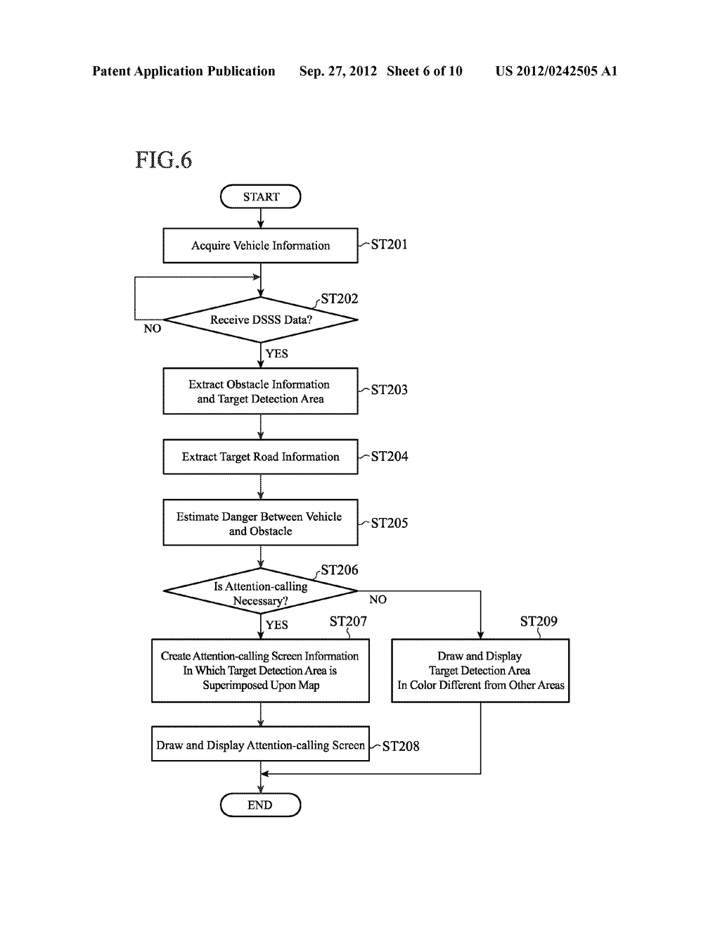 ROAD-VEHICLE COOPERATIVE DRIVING SAFETY SUPPORT DEVICE - diagram, schematic, and image 07