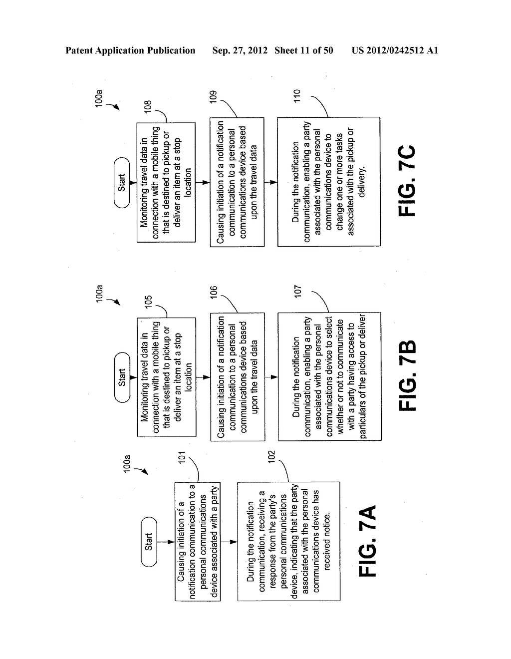 Systems and Methods for a Notification System That Enable User Changes to     Stop Location for Delivery and/or Pickup of Good and/or Service - diagram, schematic, and image 12