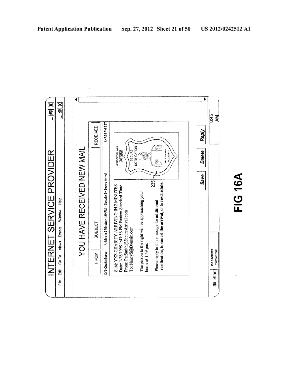 Systems and Methods for a Notification System That Enable User Changes to     Stop Location for Delivery and/or Pickup of Good and/or Service - diagram, schematic, and image 22