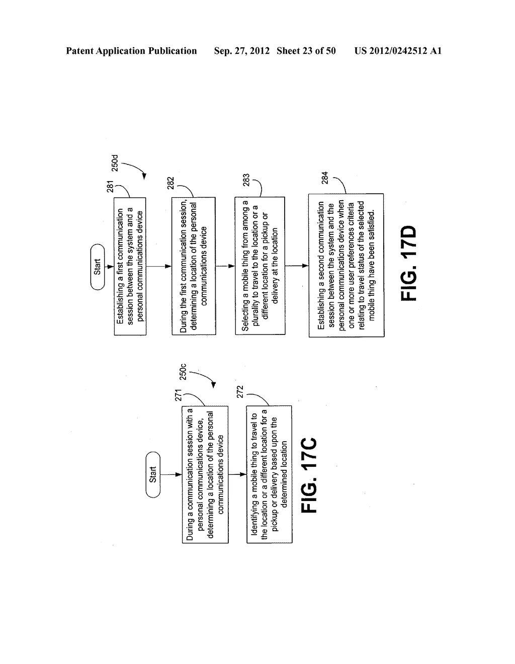Systems and Methods for a Notification System That Enable User Changes to     Stop Location for Delivery and/or Pickup of Good and/or Service - diagram, schematic, and image 24