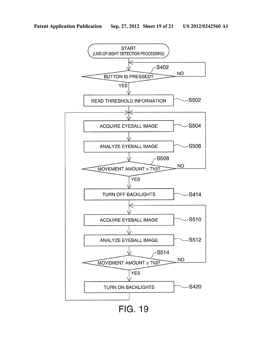 HEAD-MOUNTED DISPLAY DEVICE AND CONTROL METHOD FOR THE HEAD-MOUNTED     DISPLAY DEVICE - diagram, schematic, and image 20