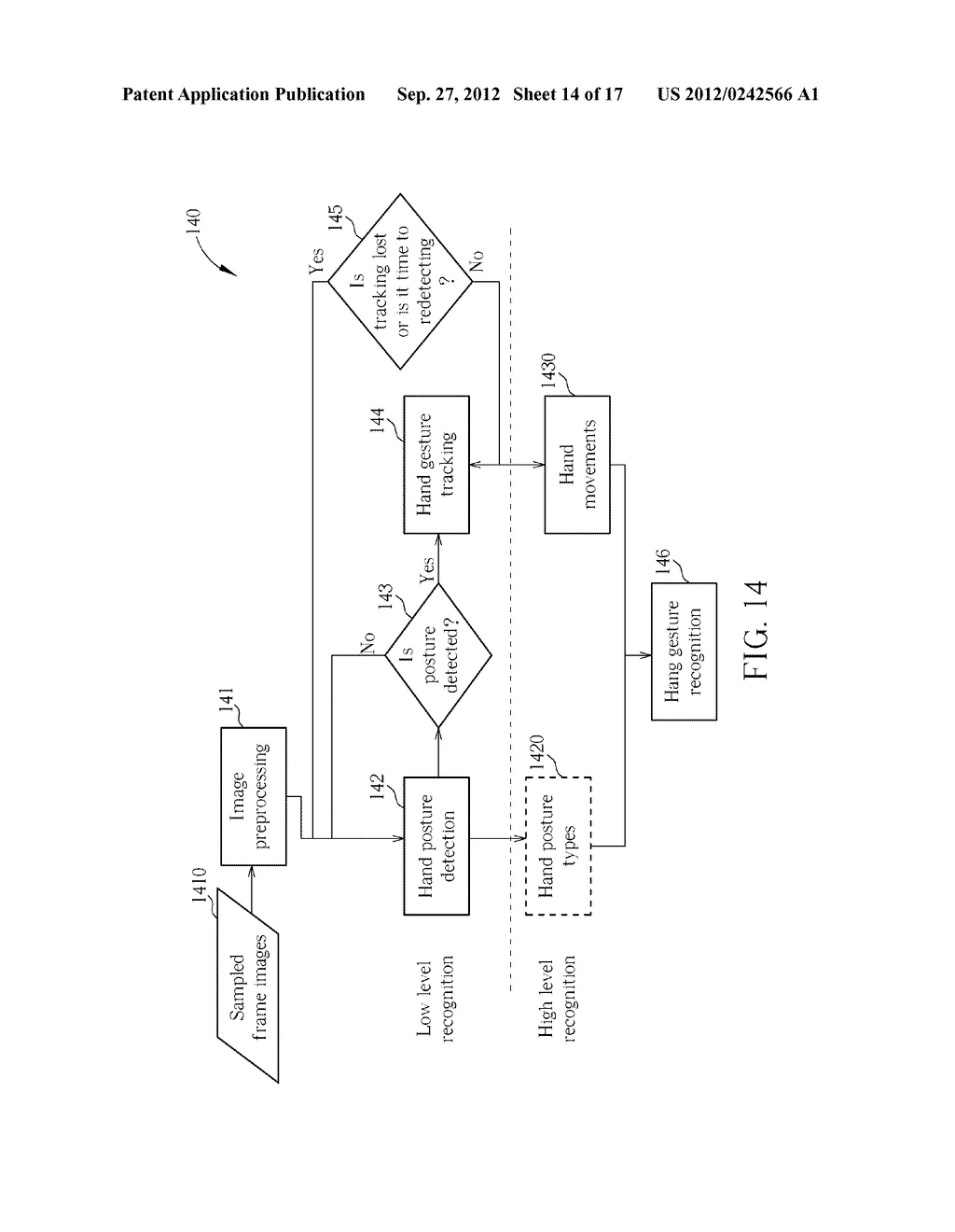 Vision-Based User Interface and Related Method - diagram, schematic, and image 15