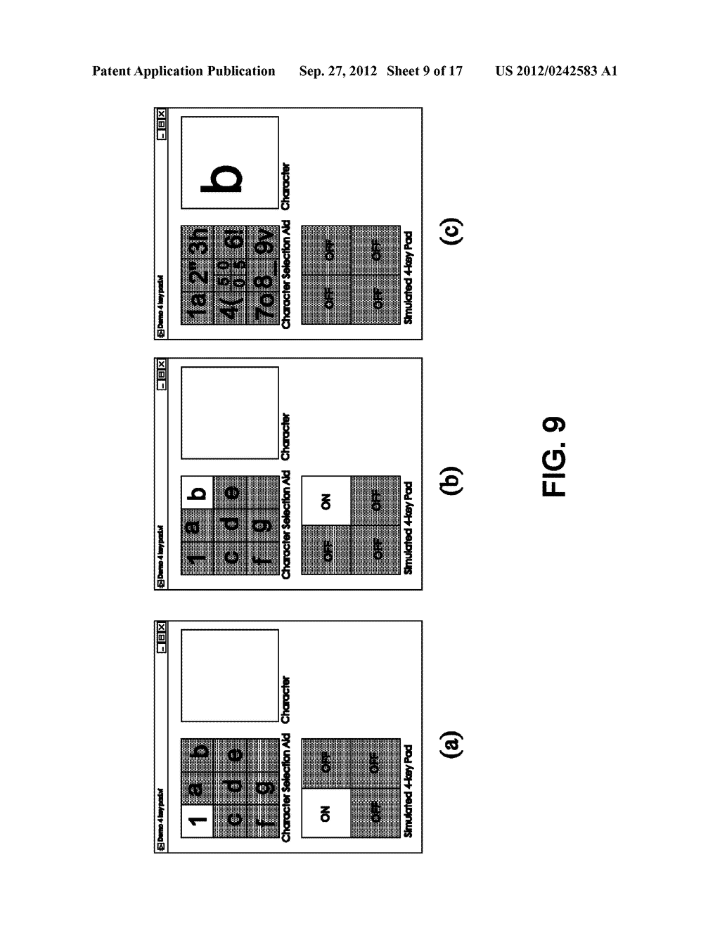  USER INTERFACE FOR A HAND HELD DEVICE - diagram, schematic, and image 10