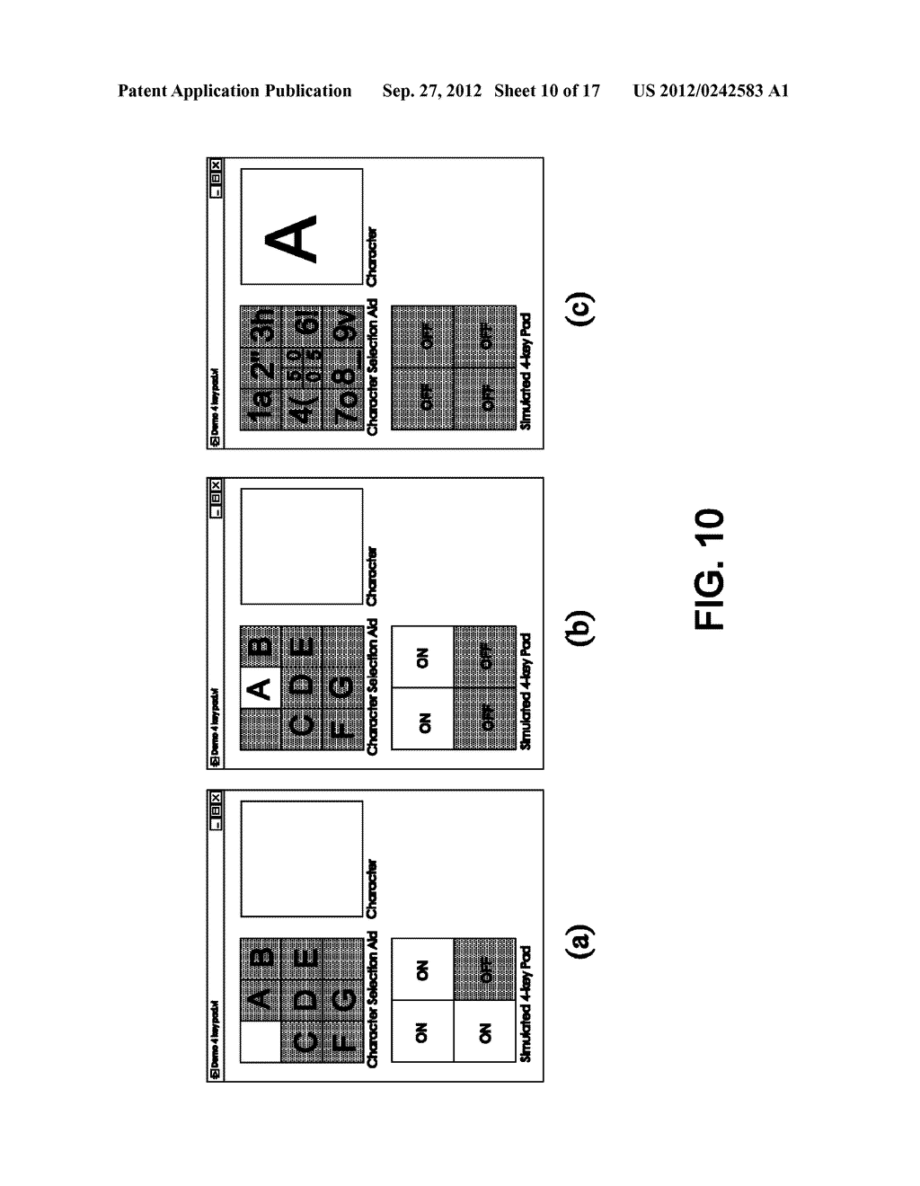  USER INTERFACE FOR A HAND HELD DEVICE - diagram, schematic, and image 11