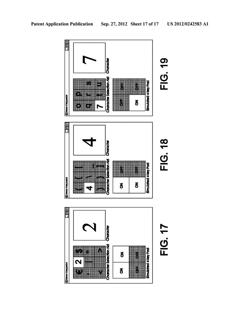  USER INTERFACE FOR A HAND HELD DEVICE - diagram, schematic, and image 18