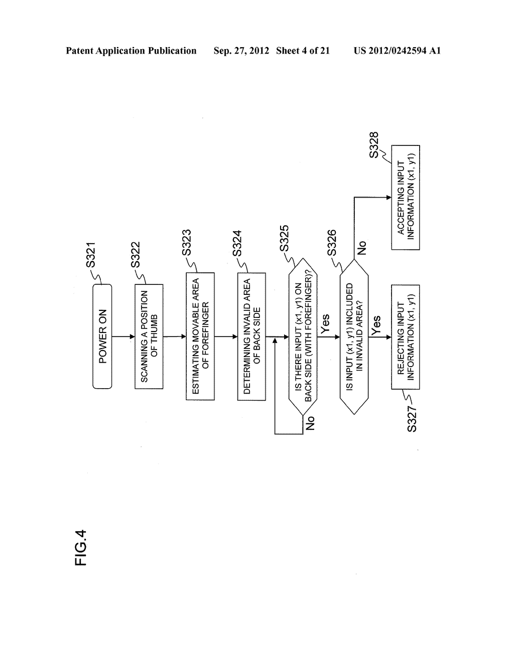 INPUT DEVICE AND INPUT METHOD - diagram, schematic, and image 05