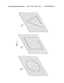 SYSTEM AND METHOD FOR CROSSING NAVIGATION FOR USE IN AN ELECTRONIC     TERMINAL diagram and image