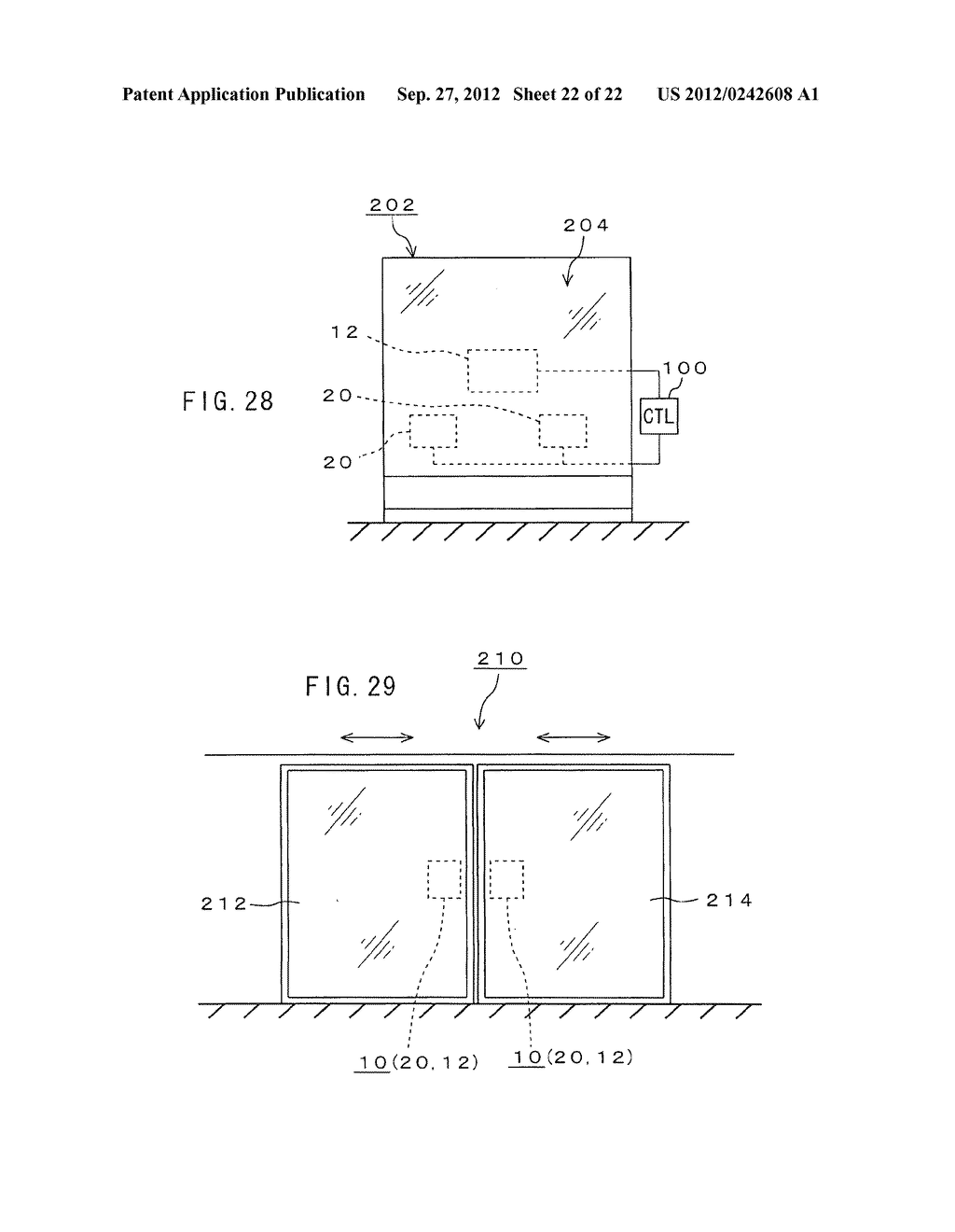 Information Display Apparatus with Proximity Detection Performance and     Information Display Method Using the Same - diagram, schematic, and image 23