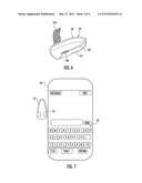 FINGER DEVICE FOR OPERATING A CAPACITIVE TOUCH SCREEN diagram and image