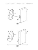 FINGER DEVICE FOR OPERATING A CAPACITIVE TOUCH SCREEN diagram and image