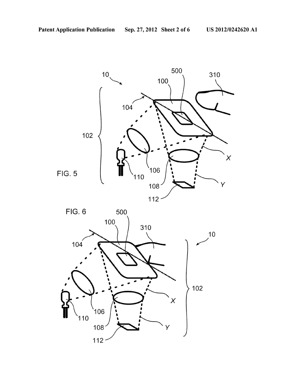 COMBINED OPTICAL NAVIGATION AND BUTTON - diagram, schematic, and image 03