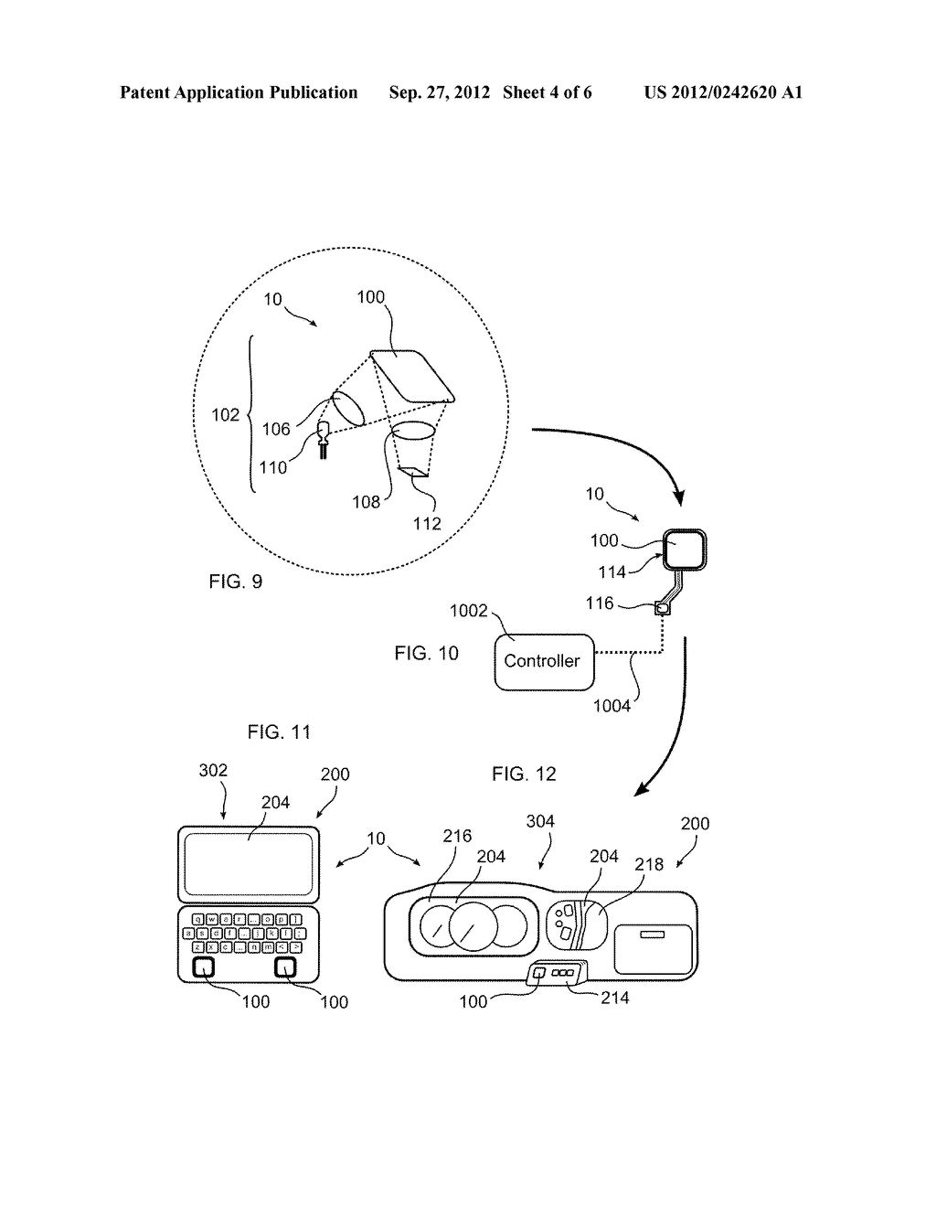 COMBINED OPTICAL NAVIGATION AND BUTTON - diagram, schematic, and image 05