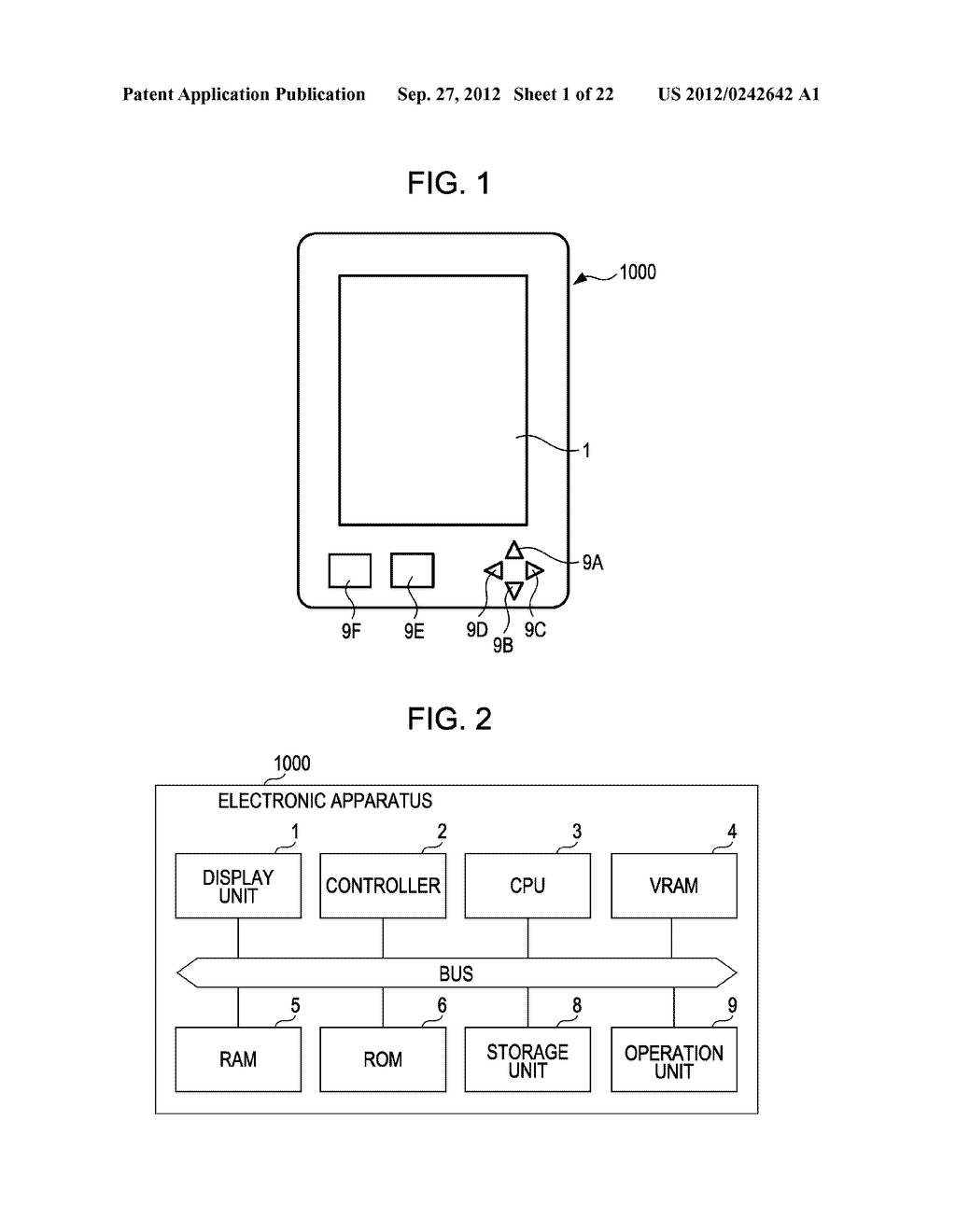 DRIVING METHOD, CONTROL DEVICE, DISPLAY DEVICE, AND ELECTRONIC APPARATUS - diagram, schematic, and image 02