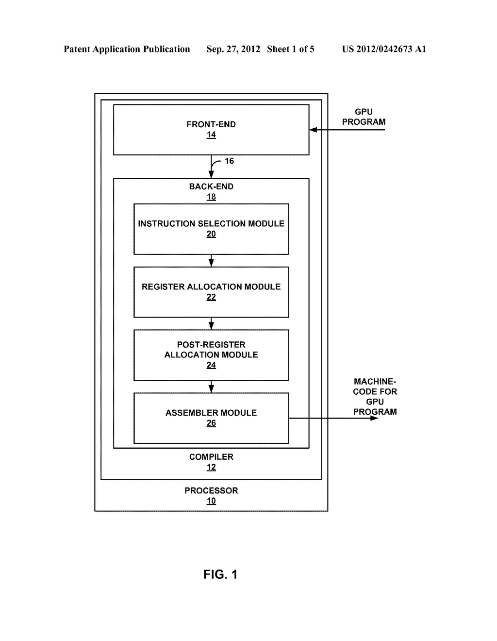 REGISTER ALLOCATION FOR GRAPHICS PROCESSING - diagram, schematic, and image 02