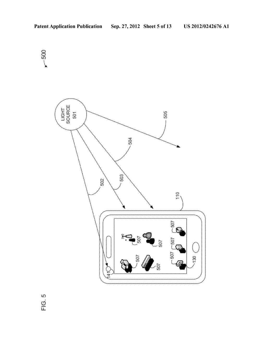 ICON SHADING BASED UPON LIGHT INTENSITY AND LOCATION - diagram, schematic, and image 06