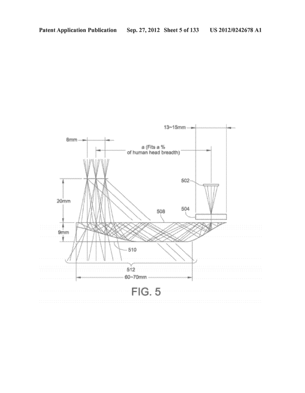 SEE-THROUGH NEAR-EYE DISPLAY GLASSES INCLUDING AN AUTO-BRIGHTNESS CONTROL     FOR THE DISPLAY BRIGHTNESS BASED ON THE BRIGHTNESS IN THE ENVIRONMENT - diagram, schematic, and image 06