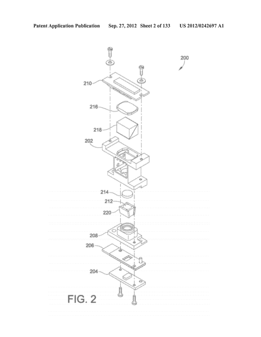 SEE-THROUGH NEAR-EYE DISPLAY GLASSES WITH THE OPTICAL ASSEMBLY INCLUDING     ABSORPTIVE POLARIZERS OR ANTI-REFLECTIVE COATINGS TO REDUCE STRAY LIGHT - diagram, schematic, and image 03