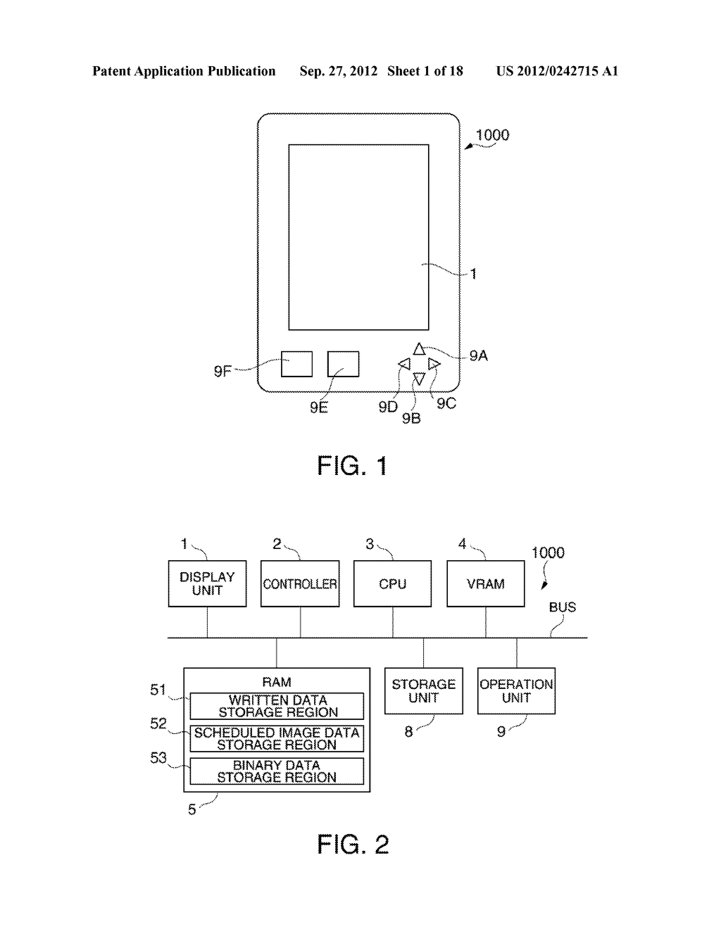CONTROL DEVICE, DISPLAY APPARATUS, AND ELECTRONIC APPARATUS - diagram, schematic, and image 02