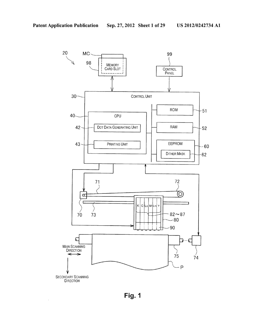 PRINTING DEVICE AND PRINTING METHOD - diagram, schematic, and image 02