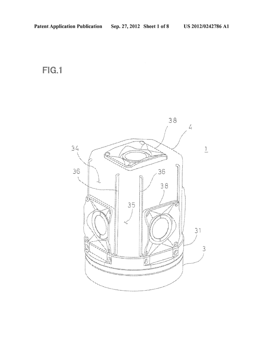 Omnidirectional Camera And Lens Hood - diagram, schematic, and image 02