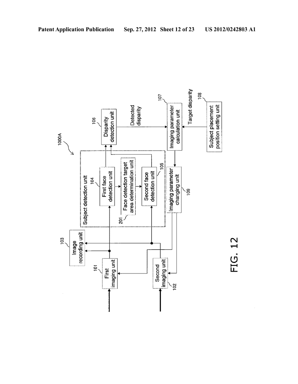 STEREO IMAGE CAPTURING DEVICE, STEREO IMAGE CAPTURING METHOD, STEREO IMAGE     DISPLAY DEVICE, AND PROGRAM - diagram, schematic, and image 13