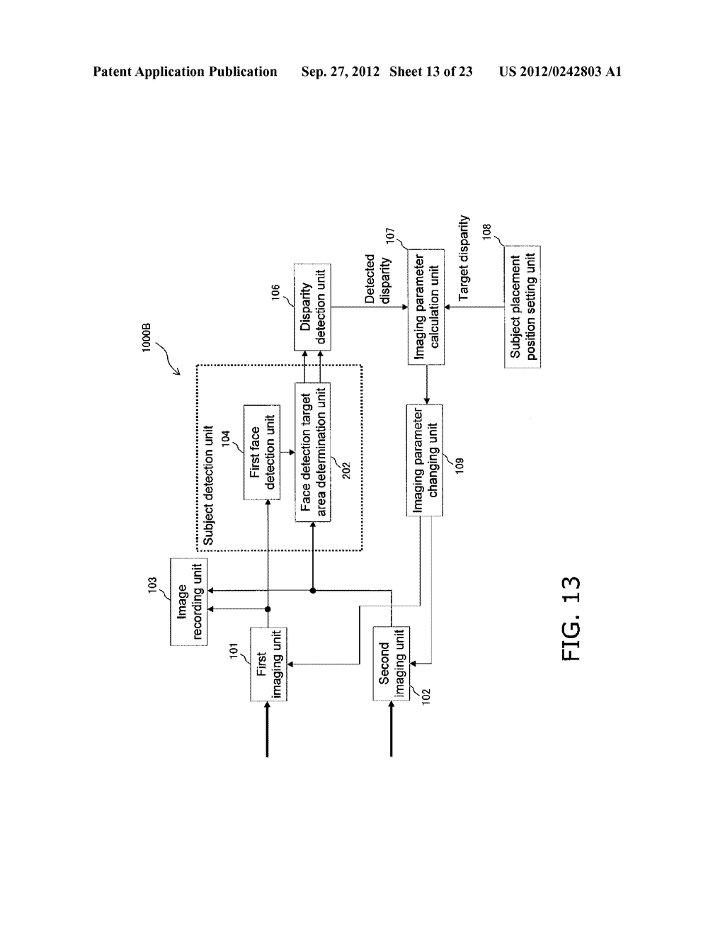 STEREO IMAGE CAPTURING DEVICE, STEREO IMAGE CAPTURING METHOD, STEREO IMAGE     DISPLAY DEVICE, AND PROGRAM - diagram, schematic, and image 14