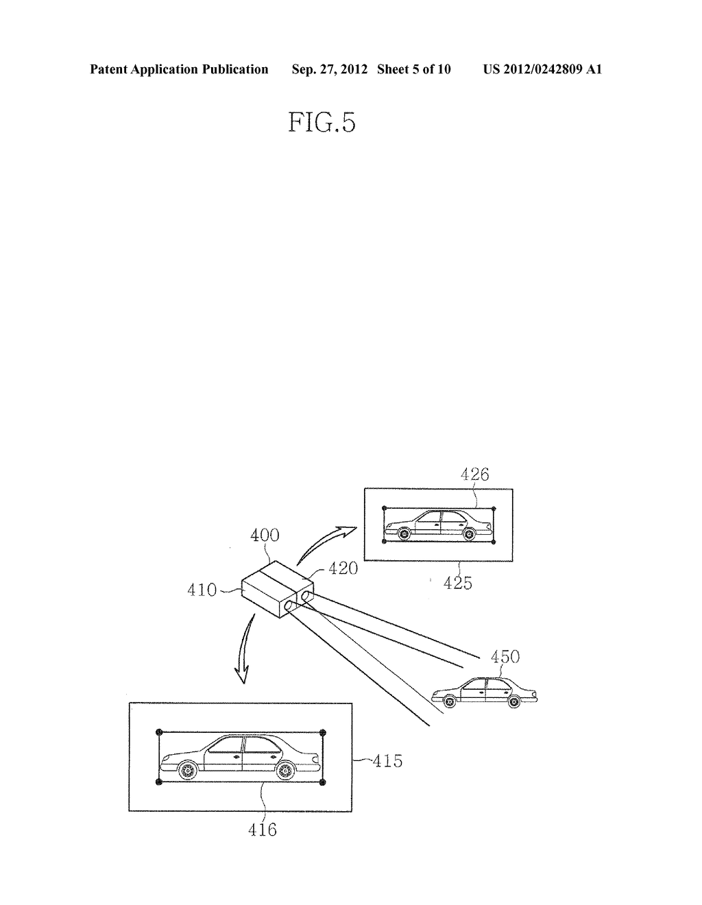 VIDEO SURVEILLANCE APPARATUS USING DUAL CAMERA AND METHOD THEREOF - diagram, schematic, and image 06