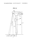 GUIDE LIGHT DEVICE, SURVEY APPARATUS HAVING THE GUIDE LIGHT DEVICE, SURVEY     SYSTEM USING THE SURVEY APPARATUS, SURVEY POLE USED IN THE SURVEY SYSTEM,     AND MOBILE WIRELESS TRANSCEIVER USED IN THE SURVEY SYSTEM diagram and image