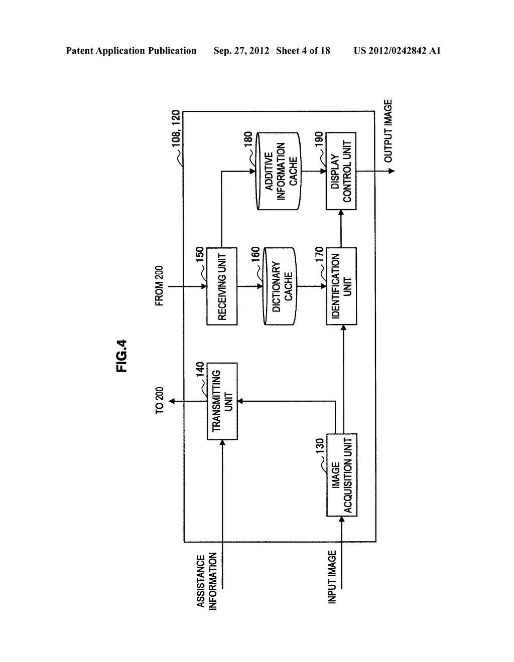 TERMINAL DEVICE, INFORMATION PROCESSING DEVICE, OBJECT IDENTIFYING METHOD,     PROGRAM, AND OBJECT IDENTIFYING SYSTEM - diagram, schematic, and image 05