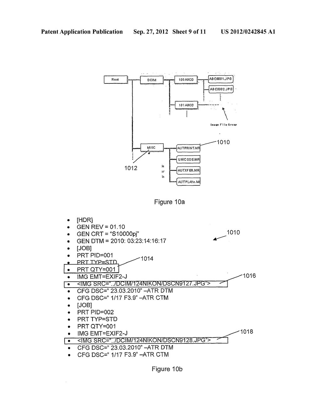 MEMORY CARD AND METHOD FOR STORAGE AND WIRELESS TRANSCEIVING OF DATA - diagram, schematic, and image 10