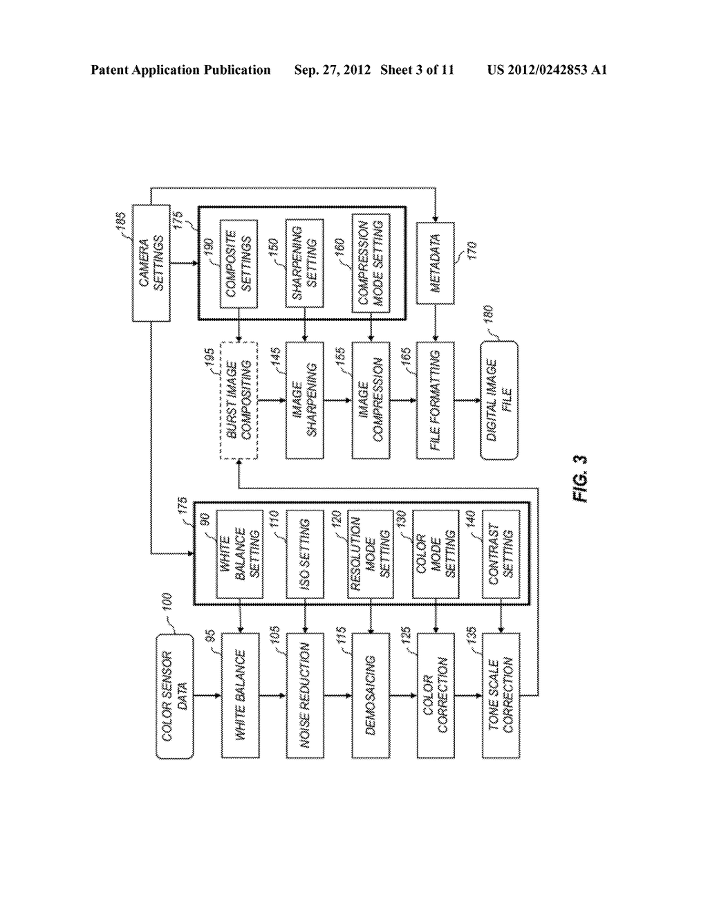 DIGITAL CAMERA FOR CAPTURING AN IMAGE SEQUENCE - diagram, schematic, and image 04