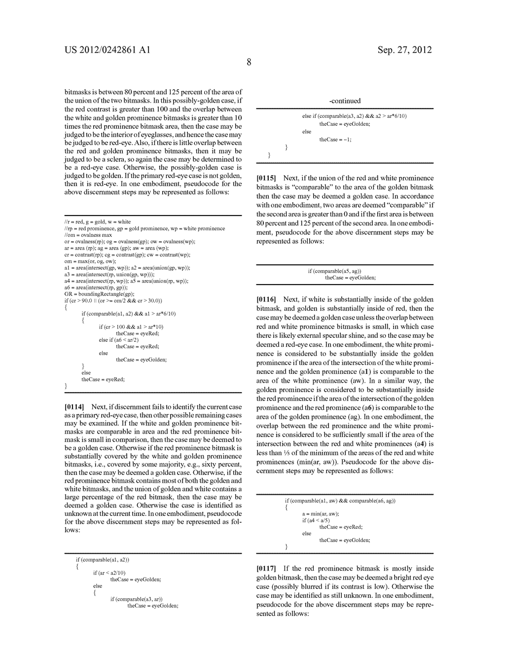 Red-Eye Removal Using Multiple Recognition Channels - diagram, schematic, and image 28