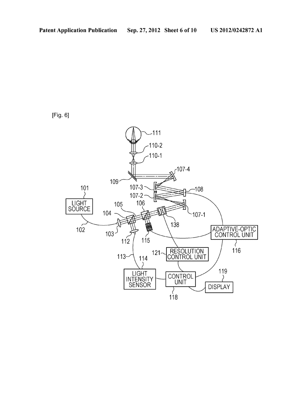 OPTICAL-IMAGE PICKUP APPARATUS AND METHOD FOR CONTROLLING THE SAME - diagram, schematic, and image 07