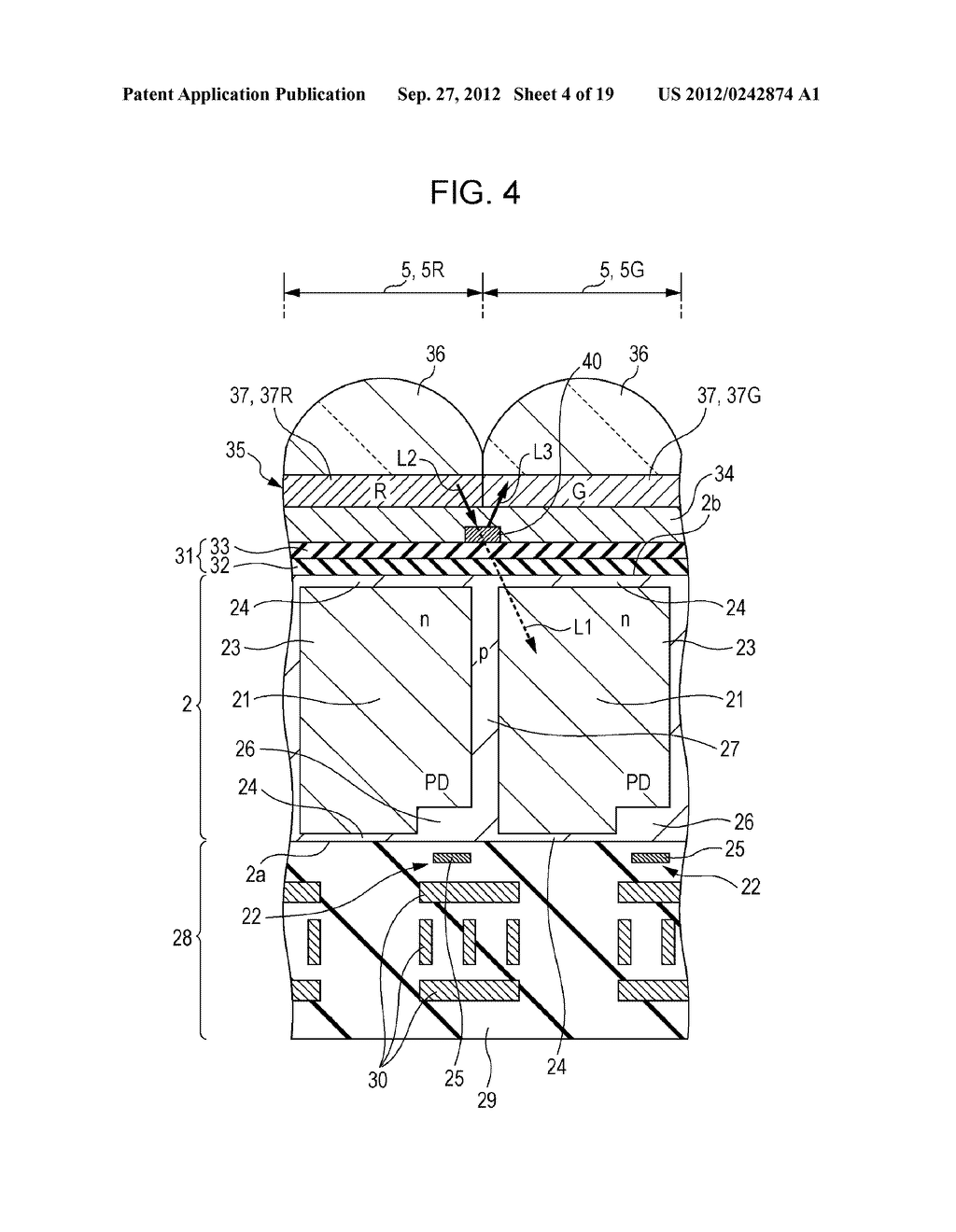 SOLID-STATE IMAGING DEVICE AND ELECTRONIC APPARATUS - diagram, schematic, and image 05