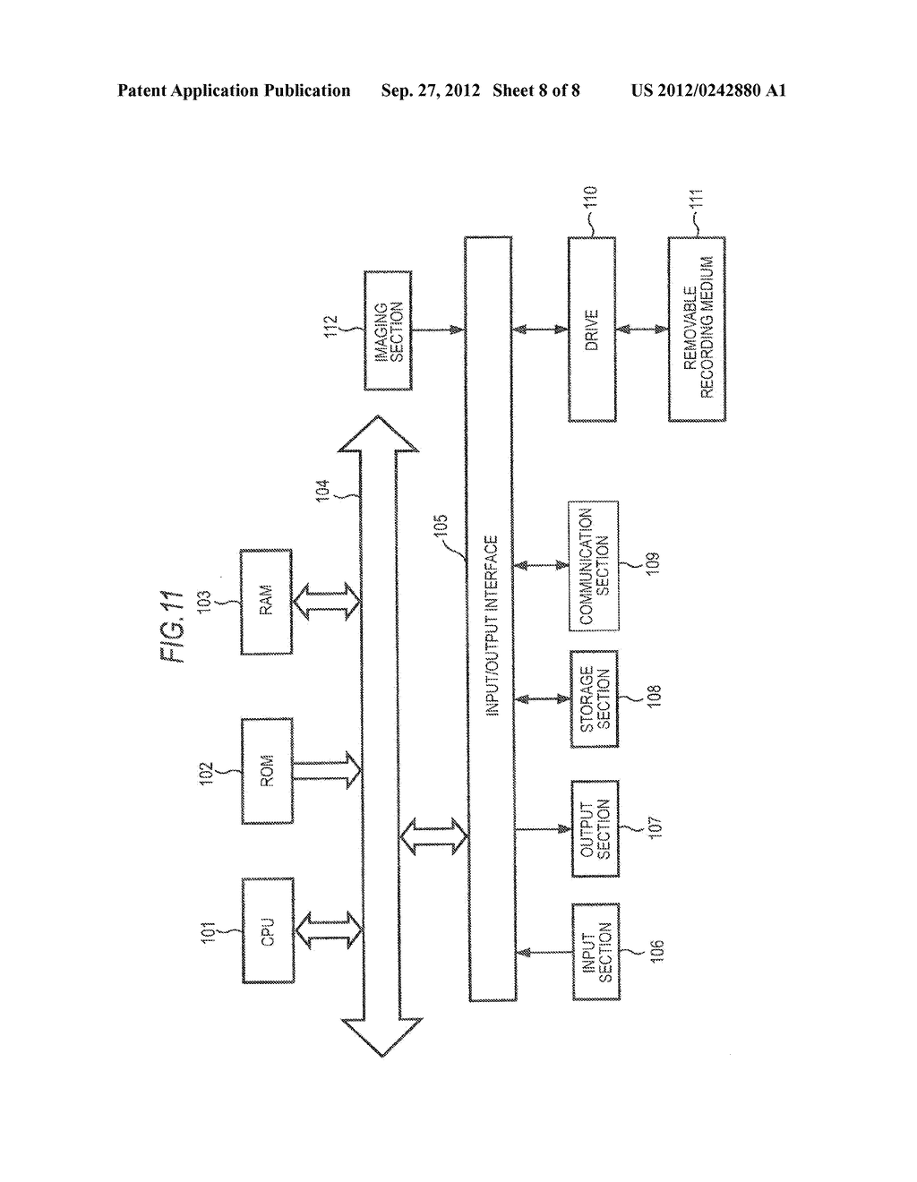 OPTICAL SIGNAL OUTPUT APPARATUS, SIGNAL PROCESSING APPARATUS, SIGNAL     PROCESSING METHOD, IMAGING APPARATUS, AND PROJECTOR - diagram, schematic, and image 09