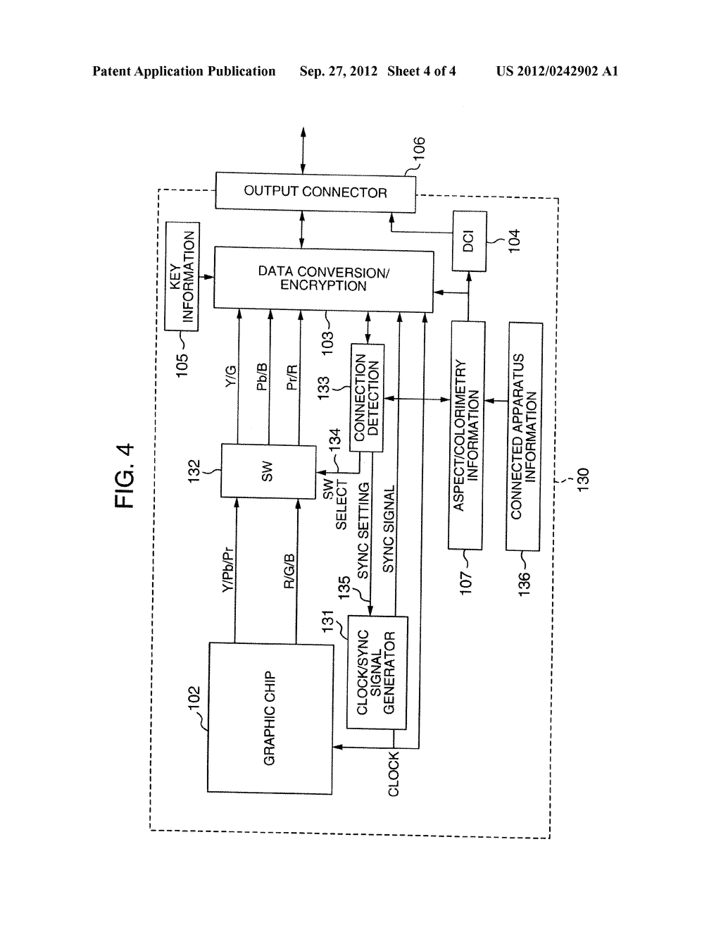 VIDEO SIGNAL TRANSMITTING APPARATUS AND VIDEO SIGNAL RECEIVING APPARATUS - diagram, schematic, and image 05