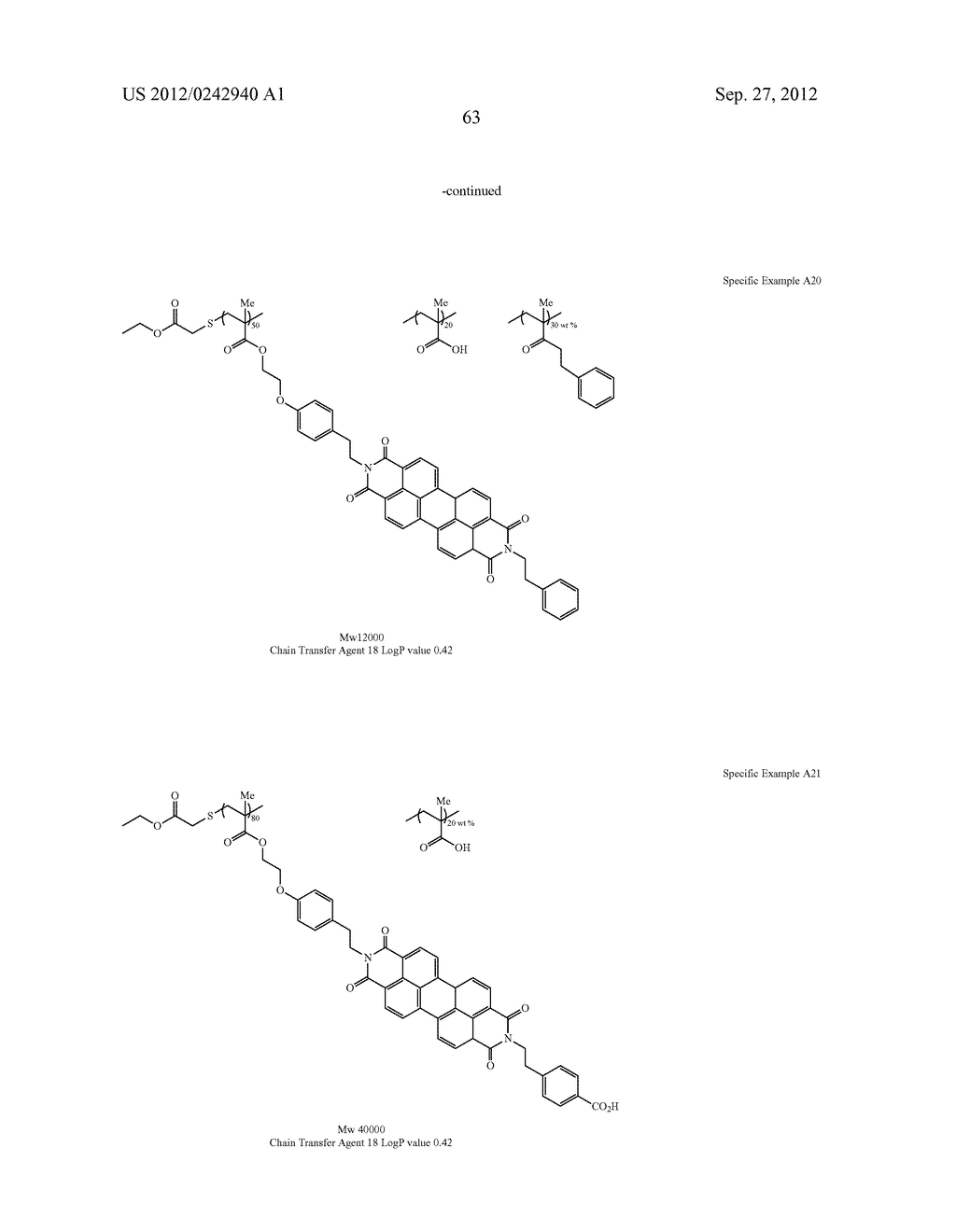 RADIATION-SENSITIVE COLORED COMPOSITION, COLOR FILTER, METHOD FOR     PRODUCING A COLOR PATTERN, METHOD FOR PRODUCING COLOR FILTER, SOLID-STATE     IMAGING DEVICE, AND LIQUID CRYSTAL DISPLAY APPARATUS - diagram, schematic, and image 64