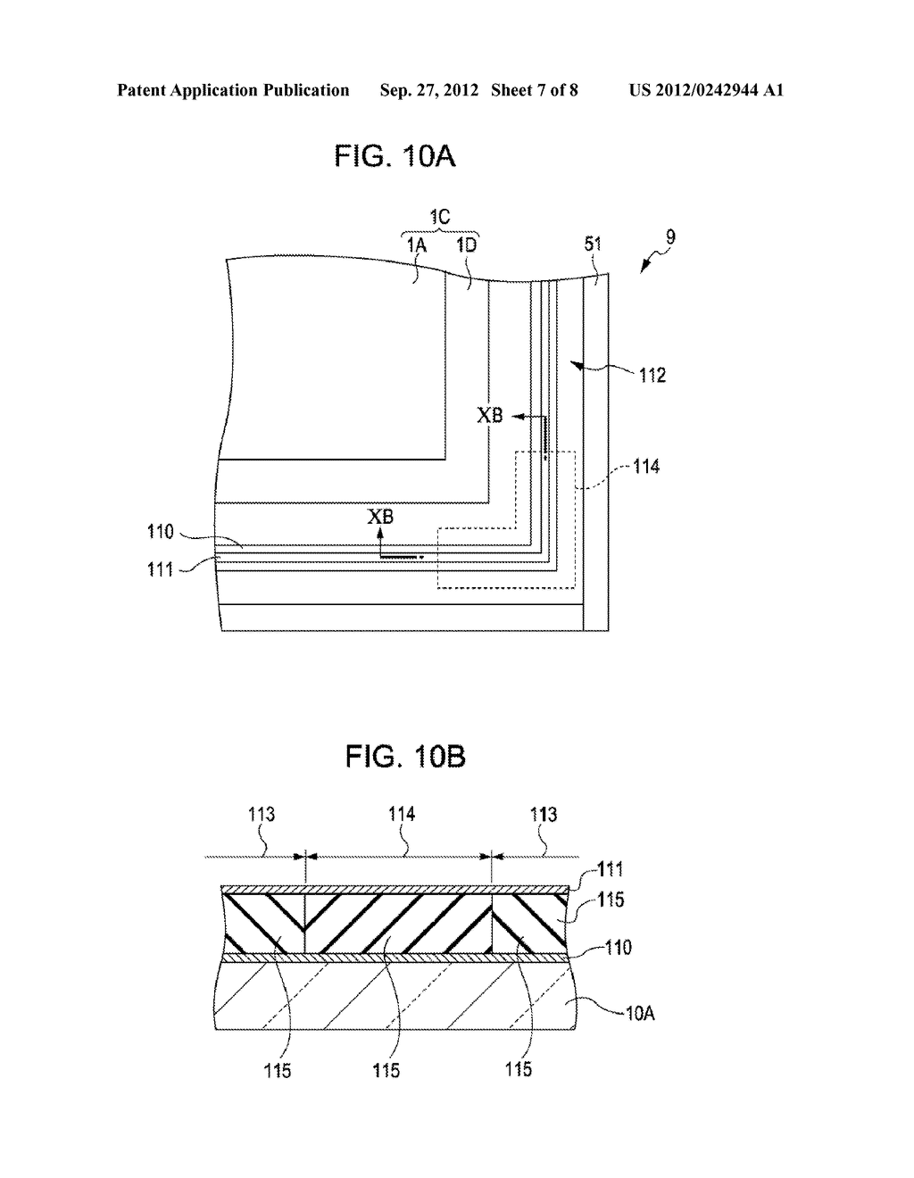 LIQUID CRYSTAL DEVICE AND ELECTRONIC APPARATUS - diagram, schematic, and image 08