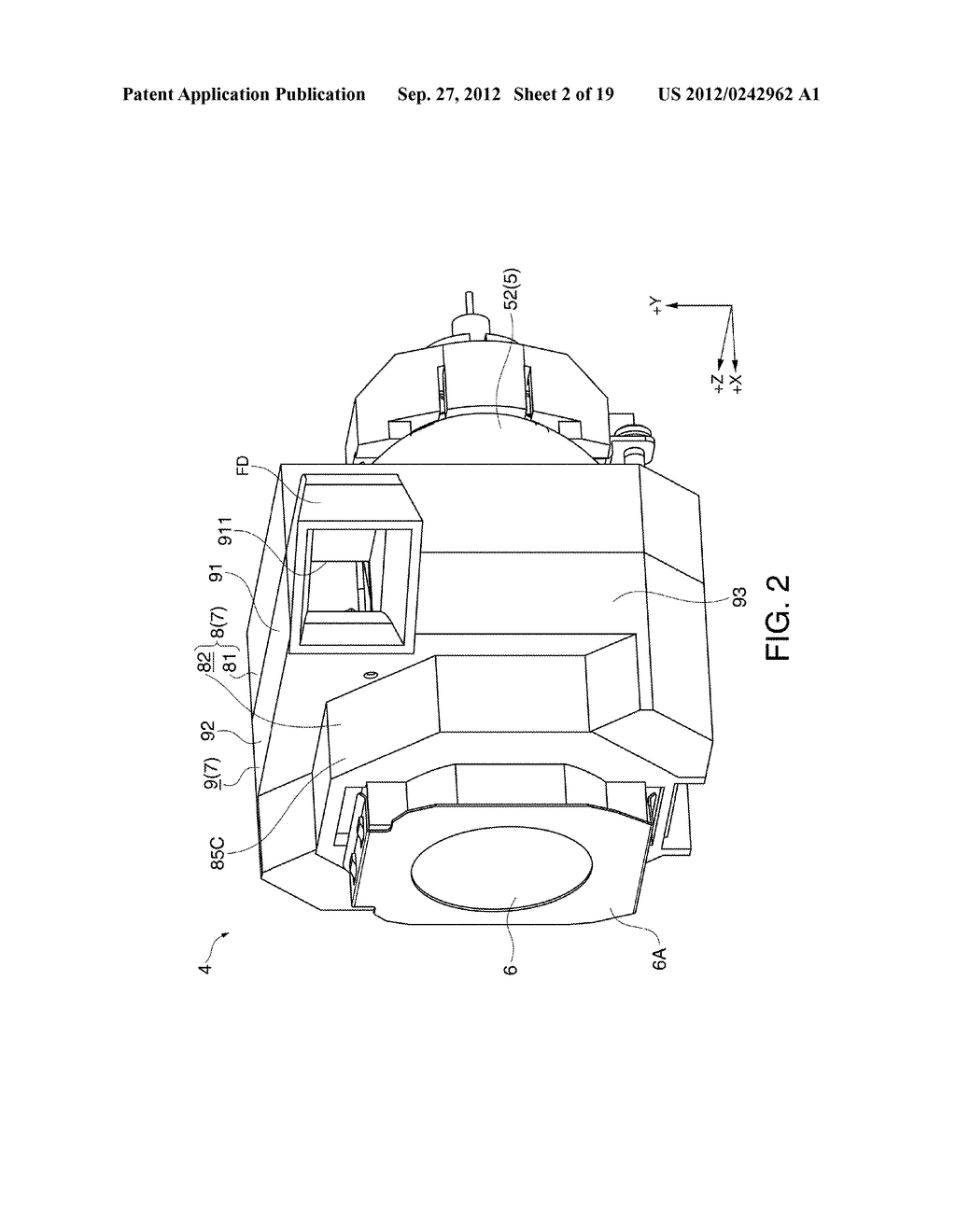 LIGHT SOURCE DEVICE AND PROJECTOR - diagram, schematic, and image 03