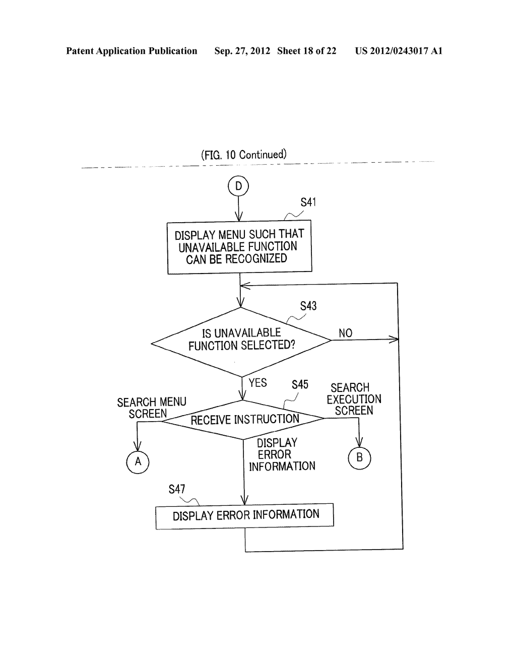 CONTROL DEVICE, CONTROL METHOD, IMAGE FORMING APPARATUS, AND     NON-TRANSITORY COMPUTER READABLE MEDIUM STORING PROGRAM - diagram, schematic, and image 19