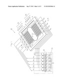 TWO-DIMENSIONAL OPTICAL DEFLECTOR INCLUDING ONLY ONE PAIR OF MEANDER-TYPE     PIEZOELECTRIC ACTUATORS AND ITS DRIVER diagram and image