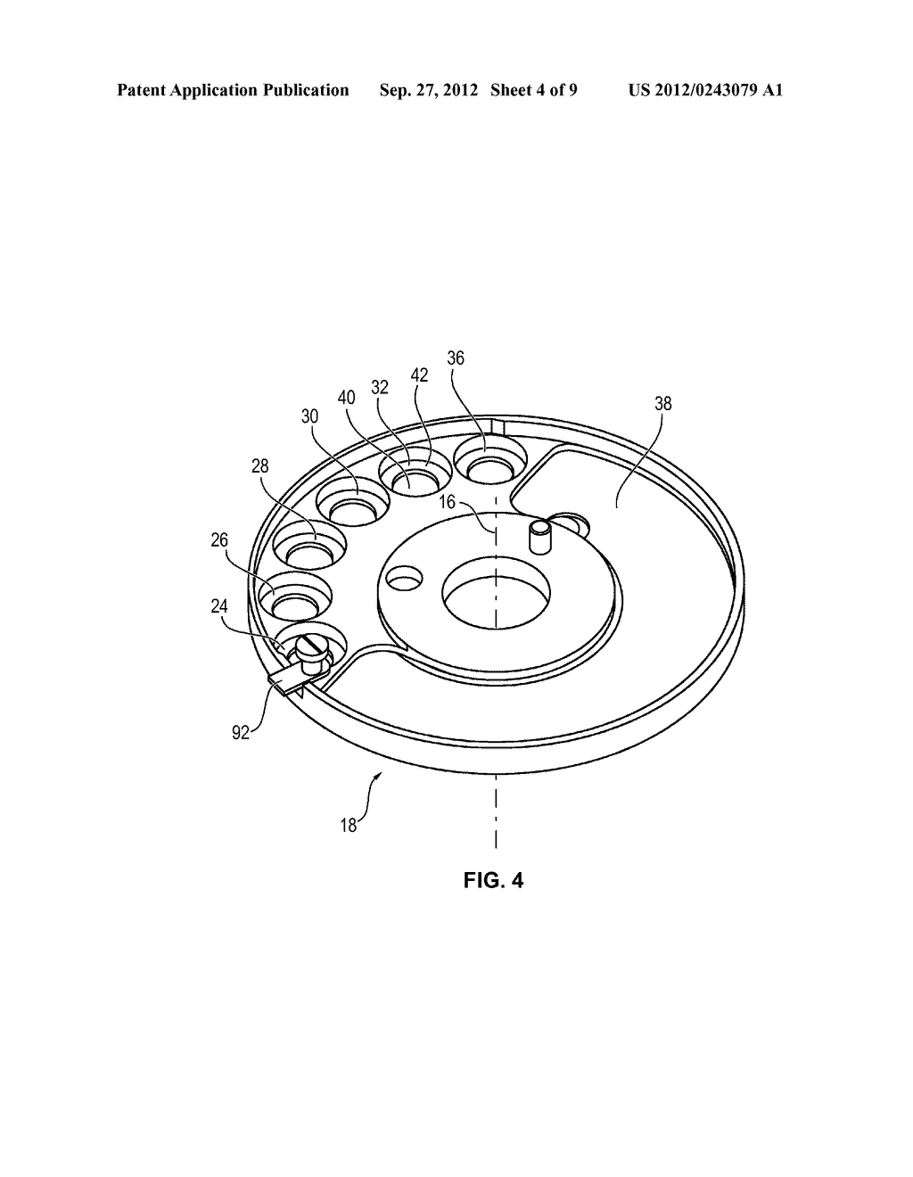 DEVICE FOR HOLDING FILTERS FOR MICROSCOPES - diagram, schematic, and image 05