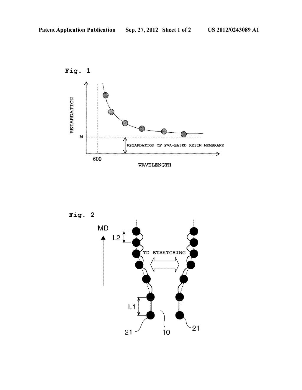 POLARIZING MEMBRANE AND POLARIZING FILM - diagram, schematic, and image 02