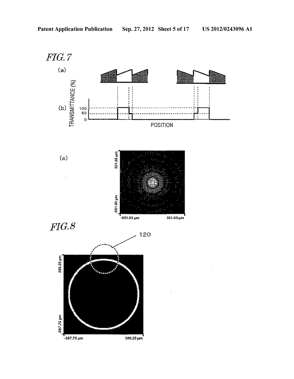 DIFFRACTION GRATING LENS AND METHOD OF PRODUCING THE SAME, AND IMAGING     DEVICE IN WHICH THE SAME IS USED - diagram, schematic, and image 06