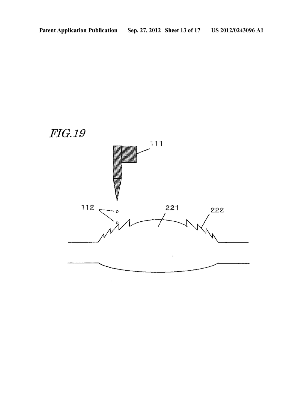 DIFFRACTION GRATING LENS AND METHOD OF PRODUCING THE SAME, AND IMAGING     DEVICE IN WHICH THE SAME IS USED - diagram, schematic, and image 14