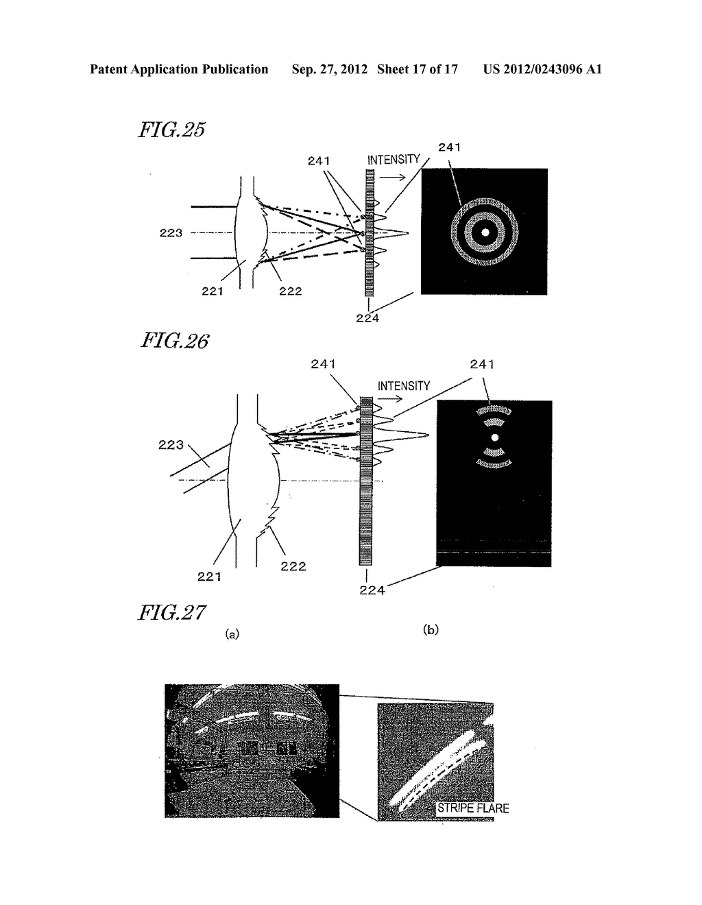 DIFFRACTION GRATING LENS AND METHOD OF PRODUCING THE SAME, AND IMAGING     DEVICE IN WHICH THE SAME IS USED - diagram, schematic, and image 18